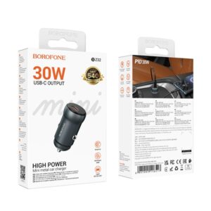 BOROFONE BZ32 Fresh PD30W Type-C Car Charger
