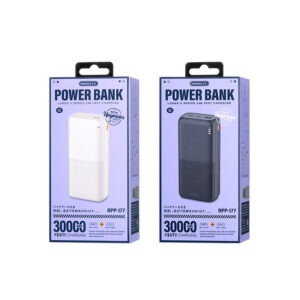 REMAX - RPP-177 Lango II Series 30000mah 2.4A Power Bank - Black