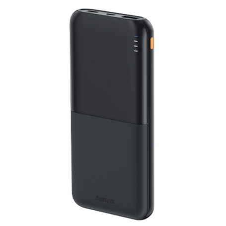 REMAX Lango II Series RPP-23 Power Bank 10000mAh – Fast Charging 2.4A – 1 USB & Type-C Port – Black