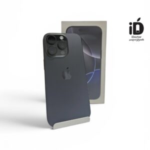 iPhone 16 Pro 256GB E-Sim Black Titanium