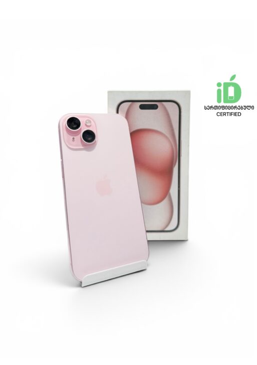 iPhone 15  128GB eSIM Pink - BH 100%