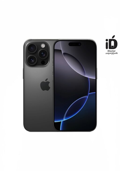 iPhone 16 Pro 256GB eSIM Black Titanium - New
